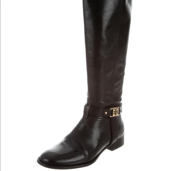 Tory Burch Shoes - Tory Burch $500 Alessandra black riding boots 6